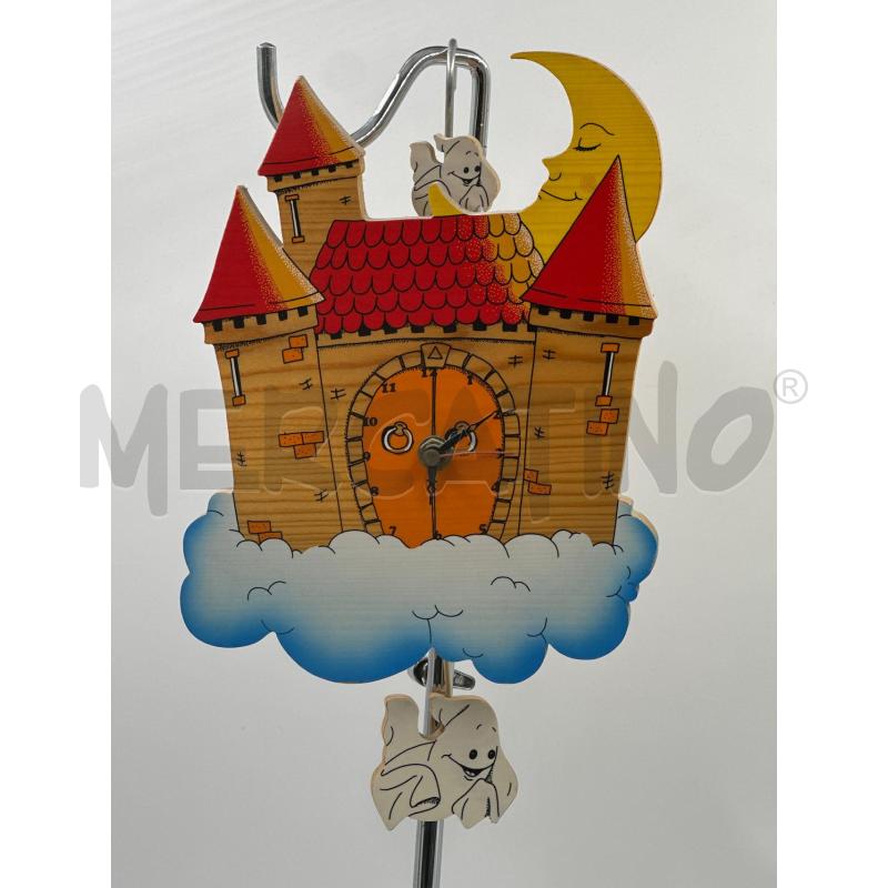 OROLOGIO PENDOLO CAMERETTA LEGNO  | Mercatino dell'Usato Nichelino via scarrone 1