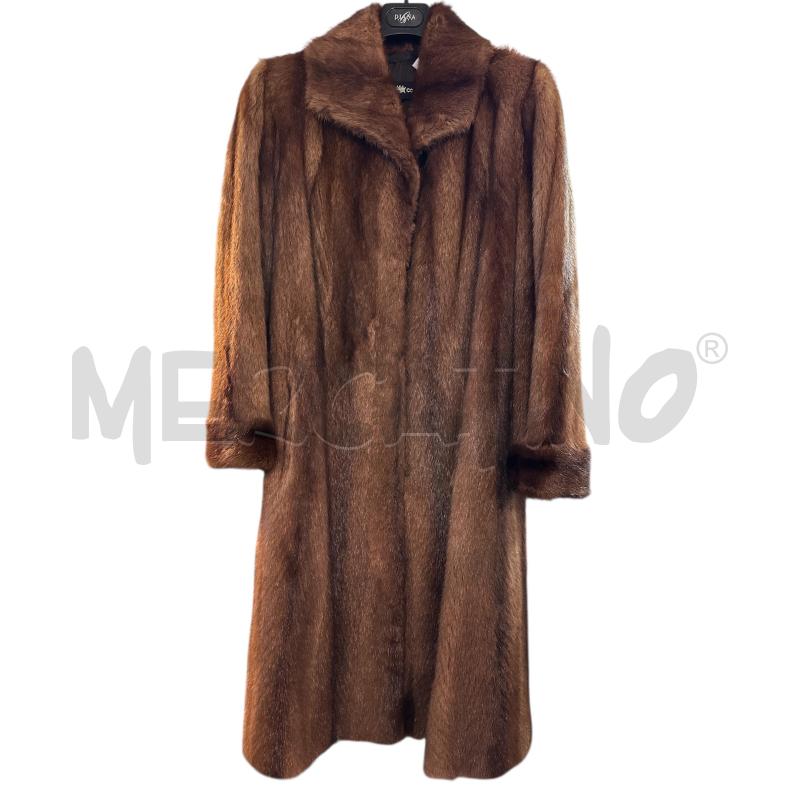 PELLICCIA DONNA MARRONE COMBIPEL | Mercatino dell'Usato Nichelino via scarrone 1