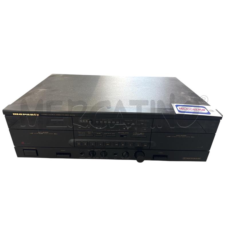 PIASTRA CASSETTE MARANTZ  | Mercatino dell'Usato Nichelino via scarrone 1