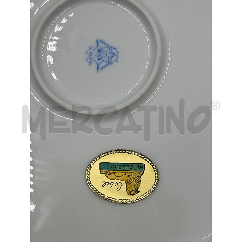 PIATTO PORCELLANA LABEL QUALITY  | Mercatino dell'Usato Nichelino via scarrone 5