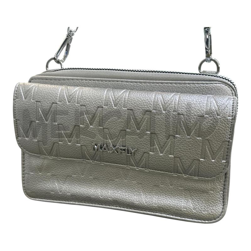 POCHETTE TRACOLLA MAX FLY GRIGIA  | Mercatino dell'Usato Nichelino via scarrone 1