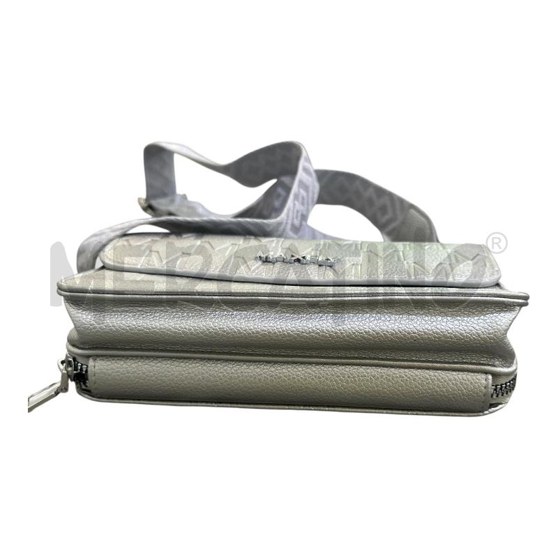 POCHETTE TRACOLLA MAX FLY GRIGIA  | Mercatino dell'Usato Nichelino via scarrone 3