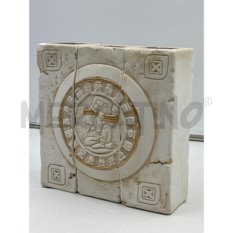 PORTA CANDELA AZTECO MAYA  | Mercatino dell'Usato Nichelino via scarrone 2