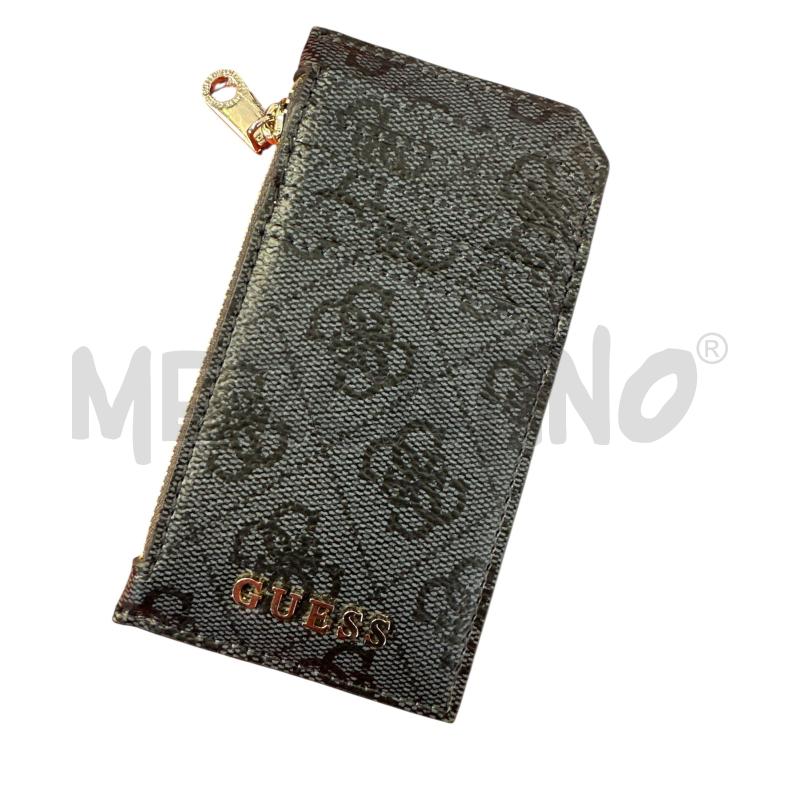 PORTA CARTE GUESS GRIGIO | Mercatino dell'Usato Nichelino via scarrone 1