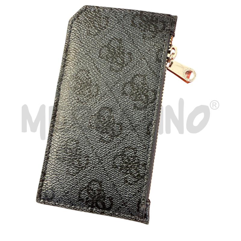 PORTA CARTE GUESS GRIGIO | Mercatino dell'Usato Nichelino via scarrone 2