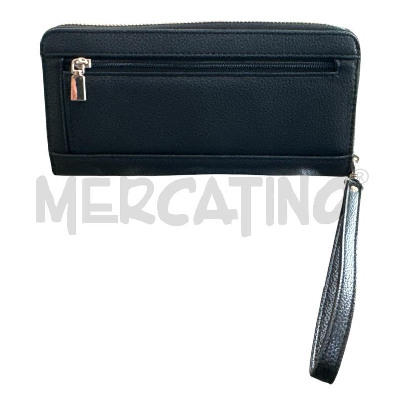 PORTA FOGLIO GUESS DONNA NERO  | Mercatino dell'Usato Nichelino via scarrone 2