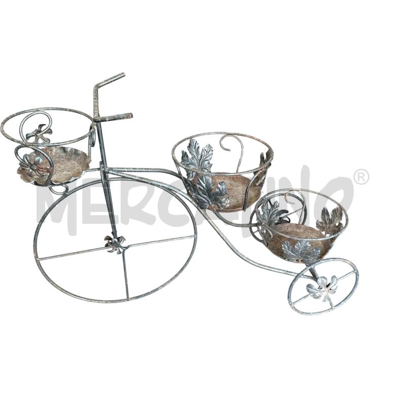 PORTA PIANTE BICICLETTA IN FERRO  | Mercatino dell'Usato Nichelino via scarrone 1