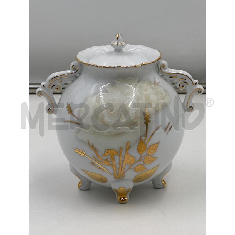 POTICHE VASO FILO ORO LIMOGES  | Mercatino dell'Usato Nichelino via scarrone 1