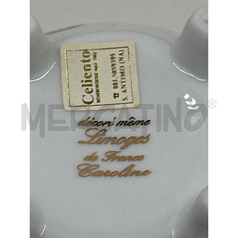 POTICHE VASO FILO ORO LIMOGES  | Mercatino dell'Usato Nichelino via scarrone 3