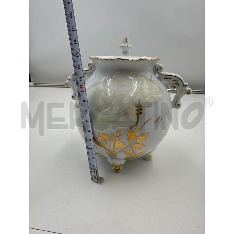 POTICHE VASO FILO ORO LIMOGES  | Mercatino dell'Usato Nichelino via scarrone 4