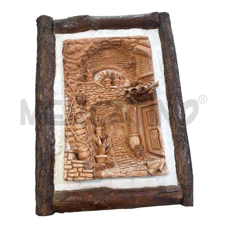 QUADRO BASSO RILIEVO ARTIGIANALE  | Mercatino dell'Usato Nichelino via scarrone 1