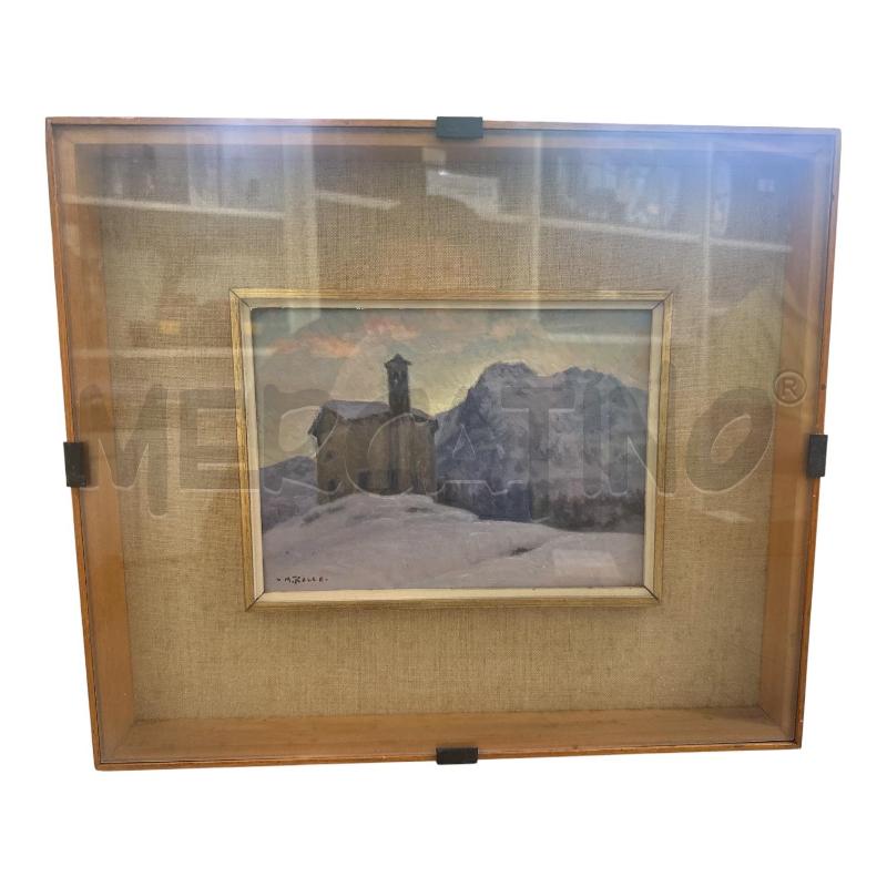 QUADRO OLIO ADOLFO ROLLA | Mercatino dell'Usato Nichelino via scarrone 1