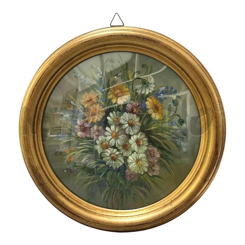 QUADRO OLIO FLOREALE  | Mercatino dell'Usato Nichelino via scarrone 1