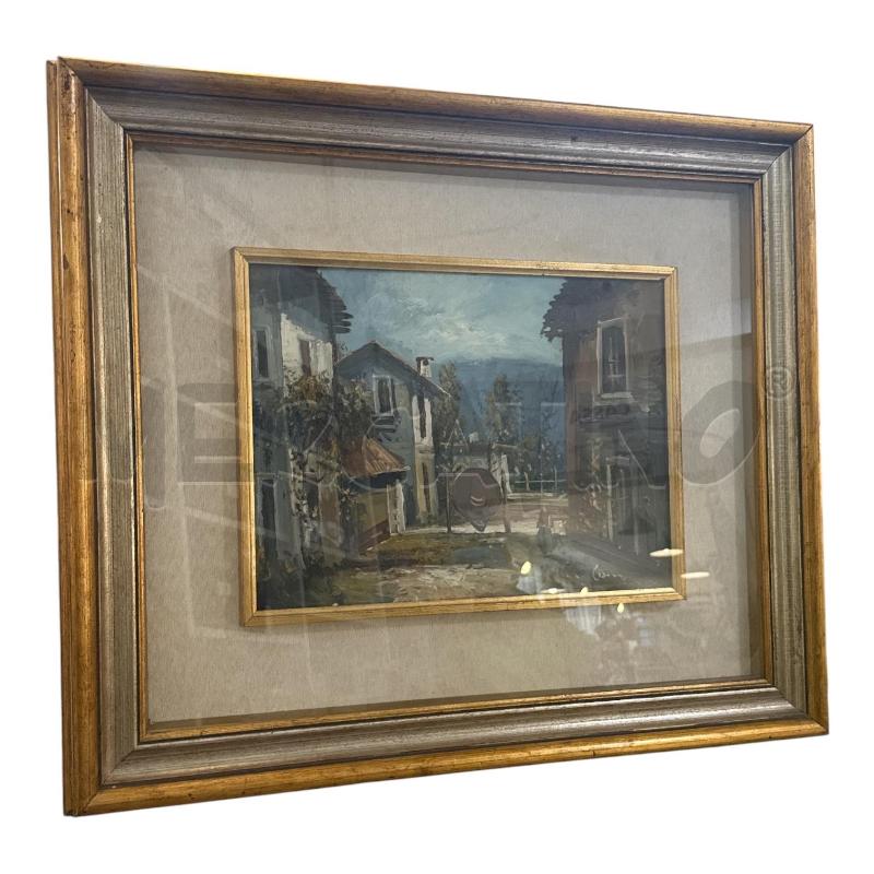 QUADRO OLIO SU TAVOLA  | Mercatino dell'Usato Nichelino via scarrone 1