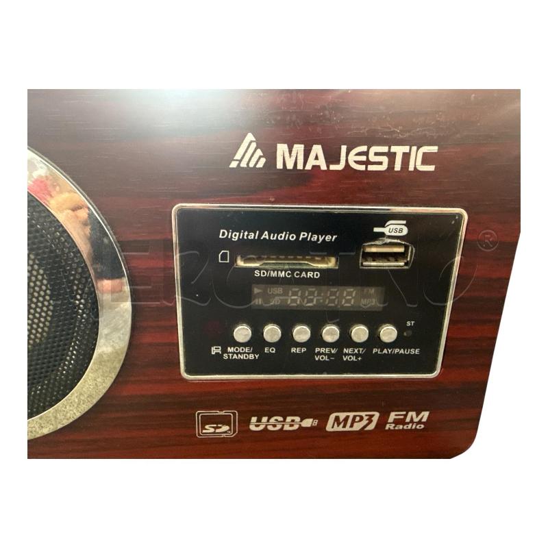 RADIO A BATERIA MAJESTIC  | Mercatino dell'Usato Nichelino via scarrone 3