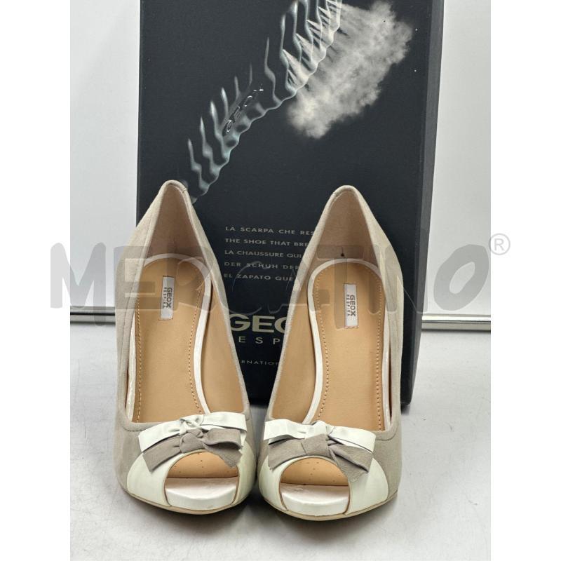 SANDALI DONNA GEOX BEIGE | Mercatino dell'Usato Nichelino via scarrone 1