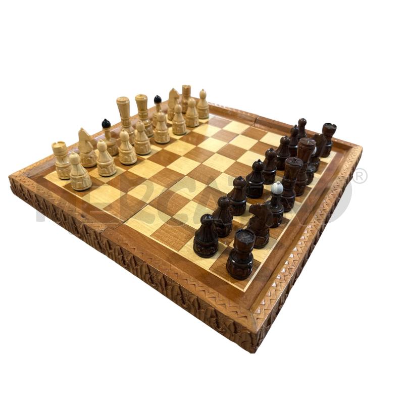 SCACCHIERA LEGNO | Mercatino dell'Usato Nichelino via scarrone 1