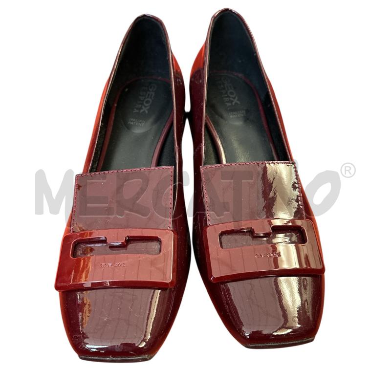 SCARPE DONNA GEOX AMARANTO VERNICE | Mercatino dell'Usato Nichelino via scarrone 2