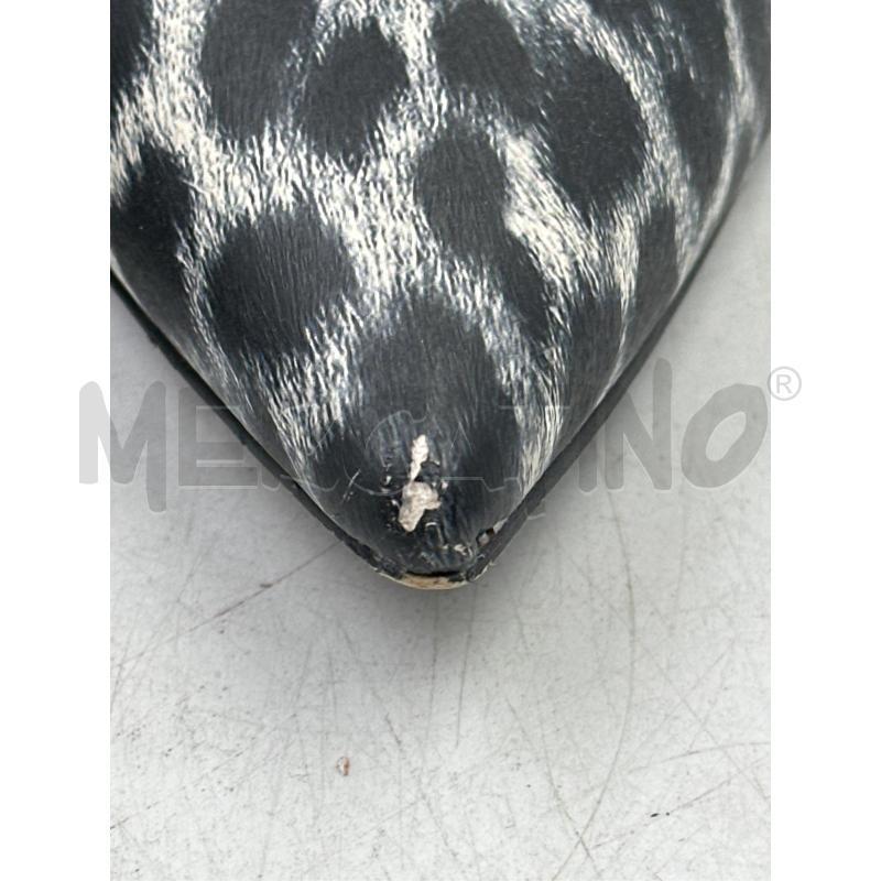 SCARPE DONNA LEOPARD BIA NERE TWIN SET | Mercatino dell'Usato Nichelino via scarrone 4