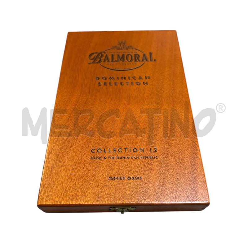 SCATOLA LEGNO SIGARI BALMORAL  | Mercatino dell'Usato Nichelino via scarrone 1