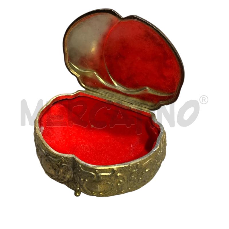 SCATOLINA PORTA GIOIE CUORE BLU  | Mercatino dell'Usato Nichelino via scarrone 2