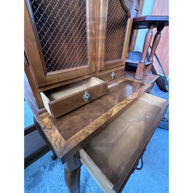 SCRIVANIA CON LIBRERIA LEGNO | Mercatino dell'Usato Nichelino via scarrone 3