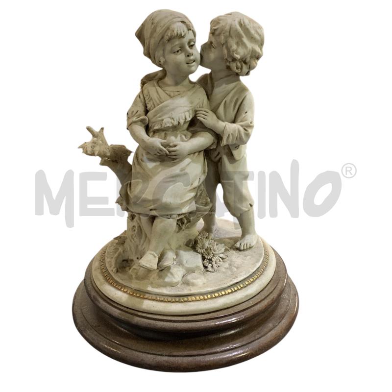 SCULTURA ANNI 60 PORCELLANA BISCUIT  | Mercatino dell'Usato Nichelino via scarrone 1