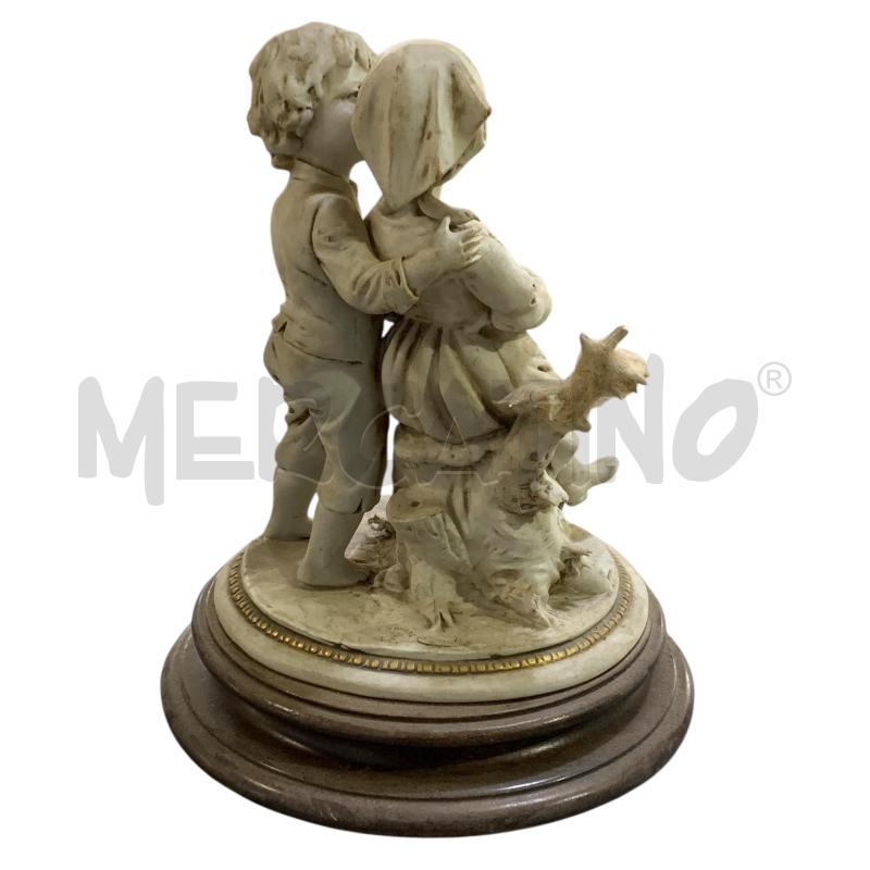 SCULTURA ANNI 60 PORCELLANA BISCUIT  | Mercatino dell'Usato Nichelino via scarrone 2