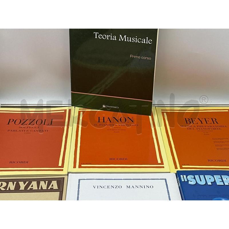 SPARTITO PIANOFORTE 7 PZ  | Mercatino dell'Usato Nichelino via scarrone 2