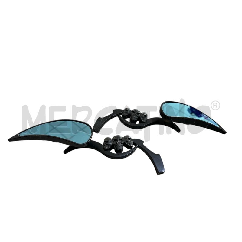SPECCHIETTI MOTO CUSTOM TESCHI  | Mercatino dell'Usato Nichelino via scarrone 1