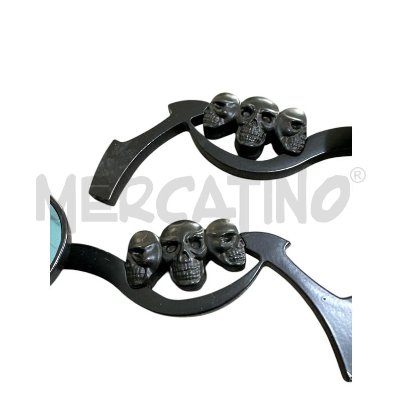 SPECCHIETTI MOTO CUSTOM TESCHI  | Mercatino dell'Usato Nichelino via scarrone 2