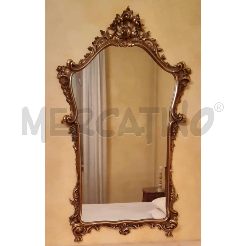 SPECCHIO IN STILE CORNICE DORATA  | Mercatino dell'Usato Nichelino via scarrone 1