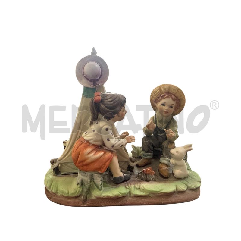 STATUETTA BAMBINI AL PARCO  | Mercatino dell'Usato Nichelino via scarrone 1