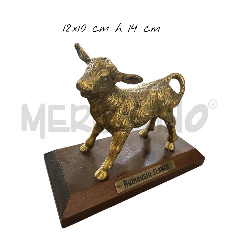 STATUETTA VITELLINO RUMENSIN  | Mercatino dell'Usato Nichelino via scarrone 1
