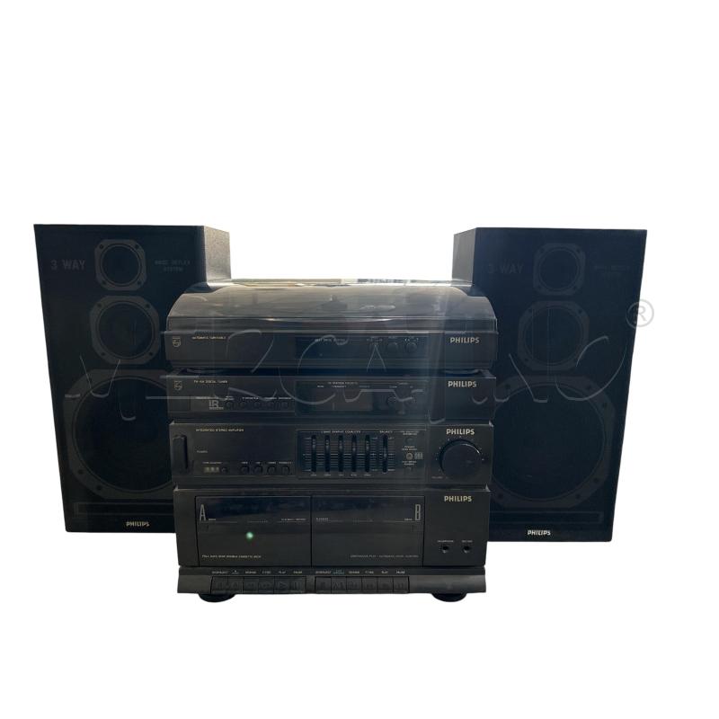 STEREO PHILIPS CON CASSE | Mercatino dell'Usato Nichelino via scarrone 1