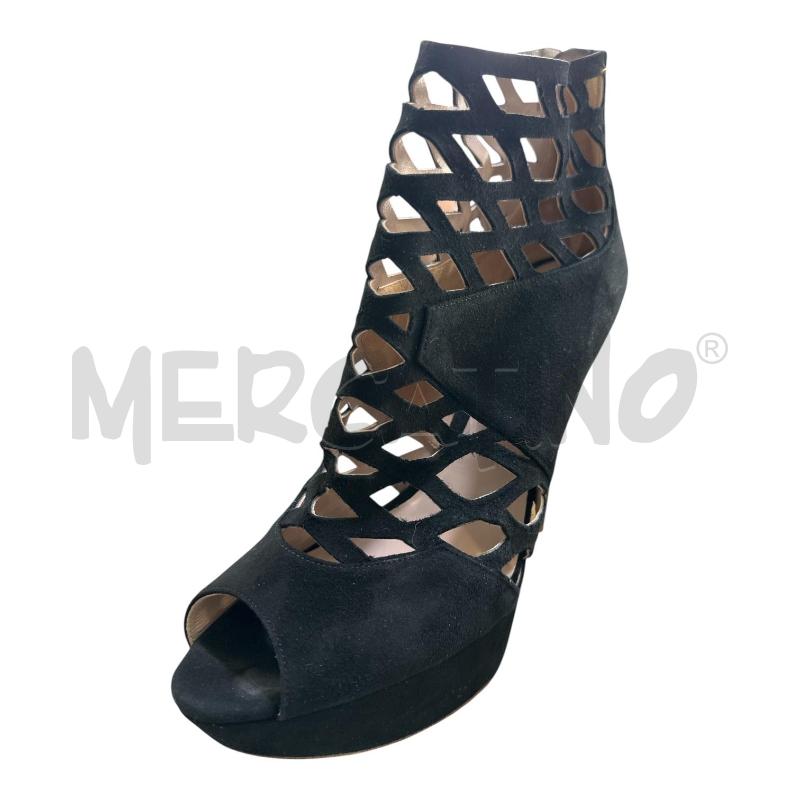 TRONCHETTO GIANNI MARRA CAMOSCIO NERO  | Mercatino dell'Usato Nichelino via scarrone 2
