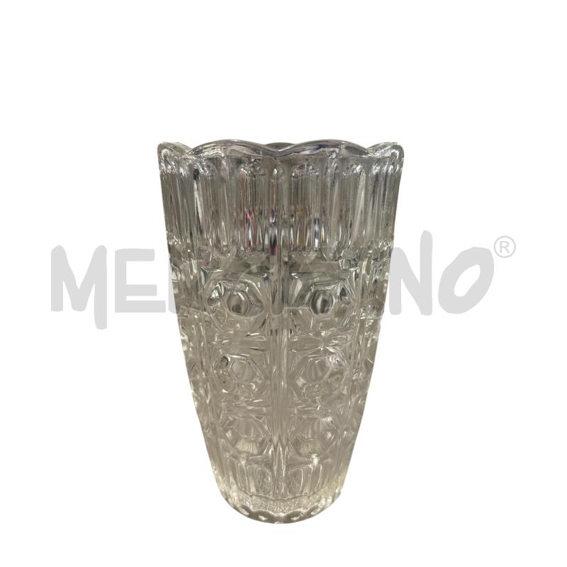 VASO CRISTALLO 23 CM | Mercatino dell'Usato Nichelino via scarrone 1