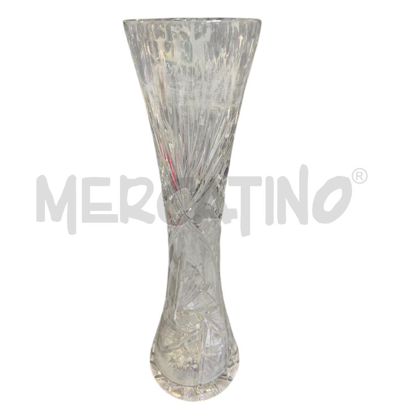VASO CRISTALLO PORTA FIORI  | Mercatino dell'Usato Nichelino via scarrone 1