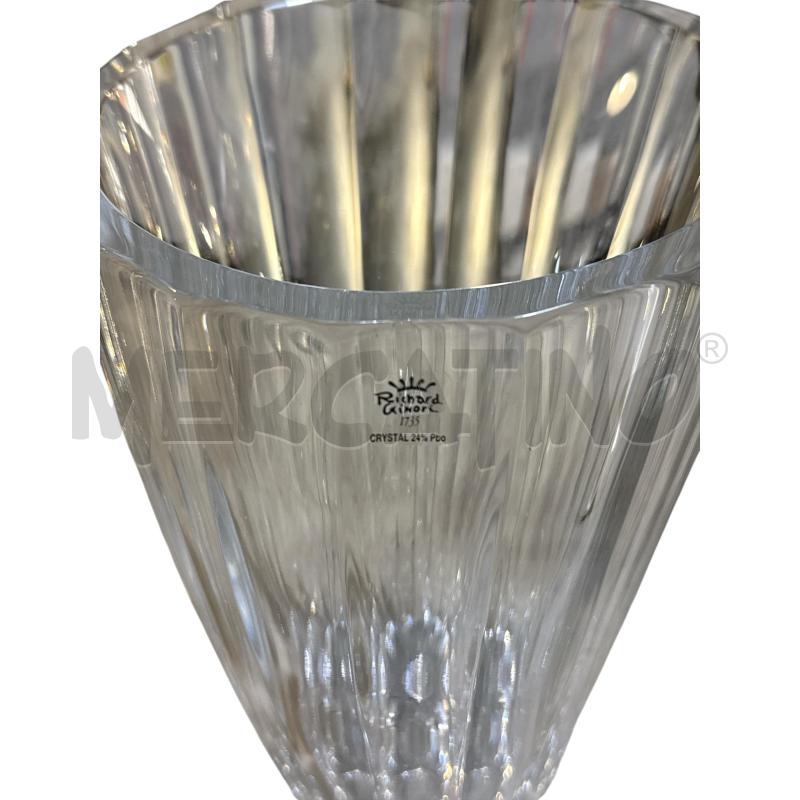 VASO CRISTALLO RICHARD GINORI  | Mercatino dell'Usato Nichelino via scarrone 2