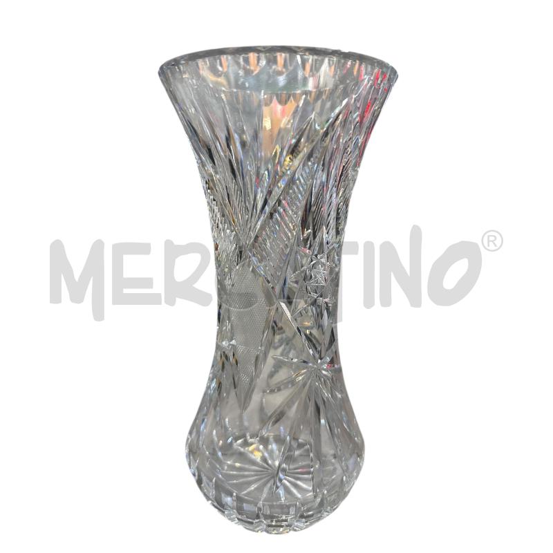 VASO PORTA FIORI CRISTALLO  | Mercatino dell'Usato Nichelino via scarrone 1