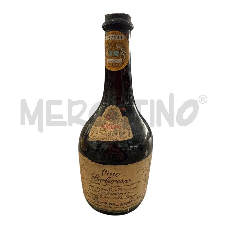VINO DA ESPOSIZIONE BARBARESCO BERSANO  | Mercatino dell'Usato Nichelino via scarrone 1