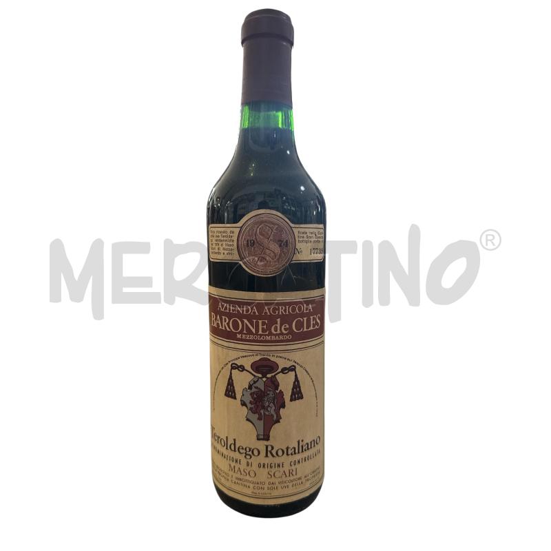 VINO DA ESPOSIZIONE BARONE DE CLES | Mercatino dell'Usato Nichelino via scarrone 1