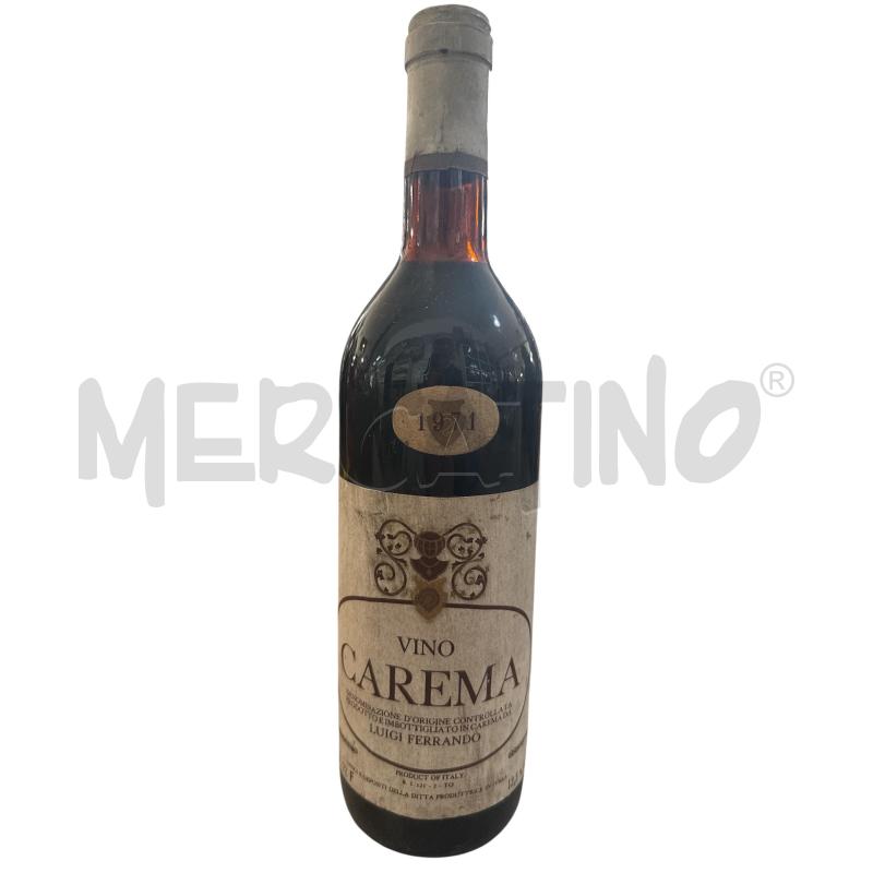 VINO DA ESPOSIZIONE NEBBIOLO CAREMA  | Mercatino dell'Usato Nichelino via scarrone 1