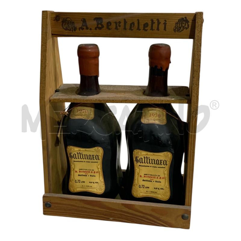 VINO GATTINARA BERLETTI 1970 | Mercatino dell'Usato Nichelino via scarrone 1