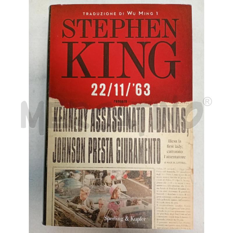 22/11/63 STEPHEN KING | Mercatino dell'Usato Leini' 1