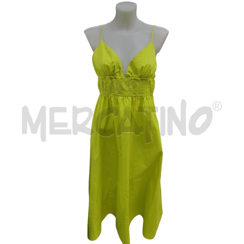 ABITO DONNA  ZARA VERDE ACIDO | Mercatino dell'Usato Leini' 1