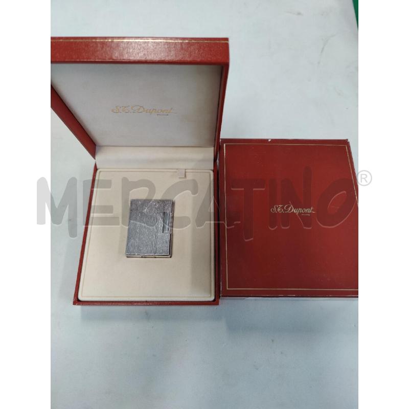ACCENDINO S.T DUPONT PARIS  CON SCATOLA | Mercatino dell'Usato Leini' 1