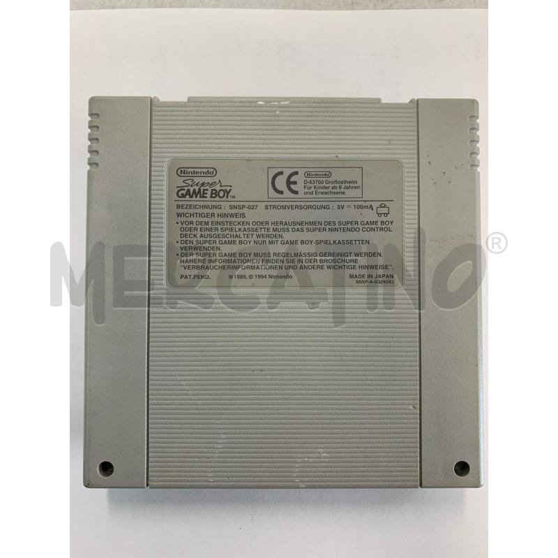 ADATTATORE NINTENDO SUPER GAME BOY PER SUPER NINTENDO SNES | Mercatino dell'Usato Leini' 2