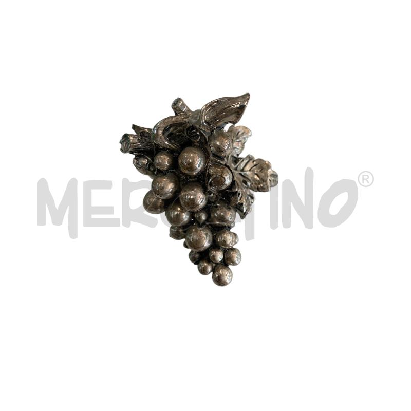 ALZATINA CON UVA IN ARGENTO  | Mercatino dell'Usato Leini' 2