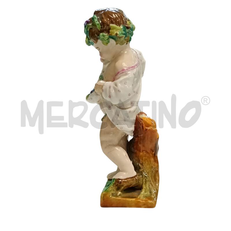 ANTICA STATUETTA DI PUTTO AUTUNNO  | Mercatino dell'Usato Leini' 2